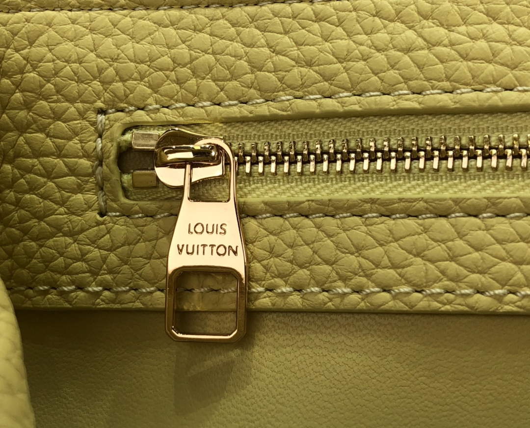 LV M58586 Louis Vuitton Capucines BB Handbag Yellow - Default Title - View 7