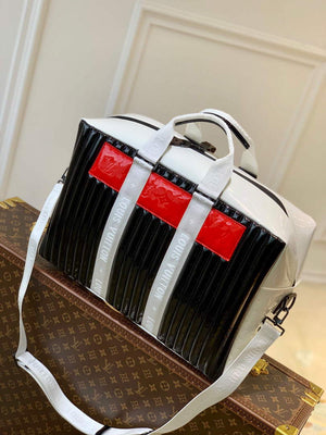 LV M58755 Louis Vuitton Neo Porte Documents Voyage Black white - Default Title - View 2