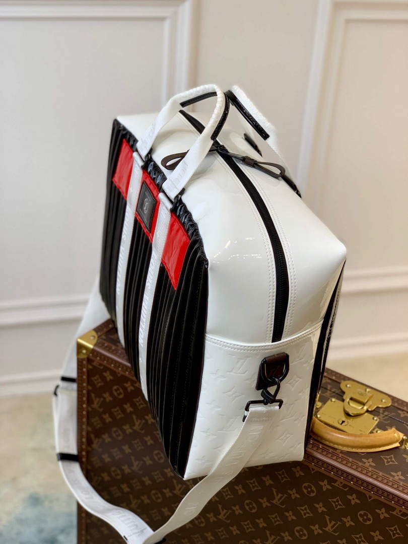 LV M58755 Louis Vuitton Neo Porte Documents Voyage Black white - Default Title - View 3