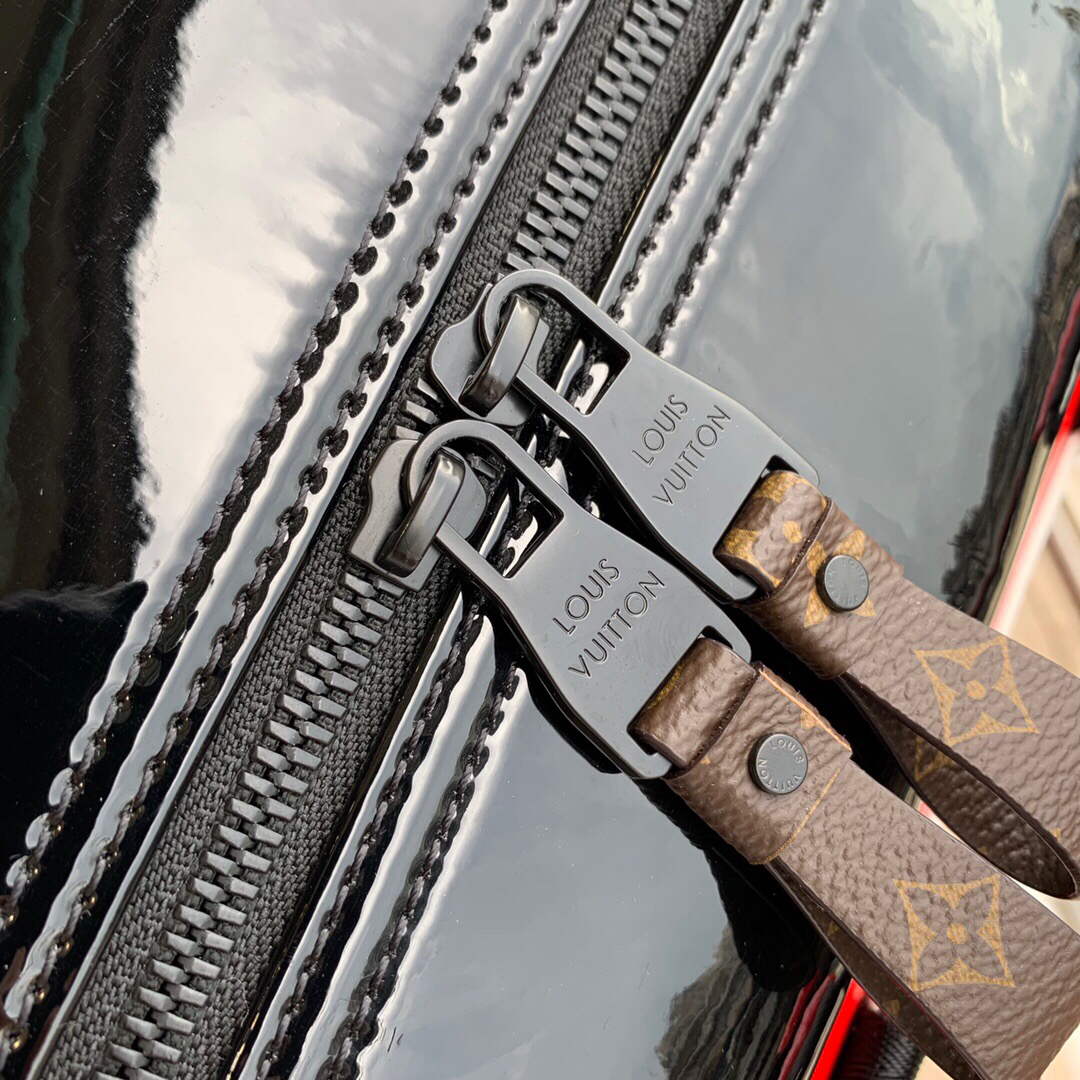 LV M58755 Louis Vuitton Neo Porte Documents Voyage Black red - Default Title - View 5