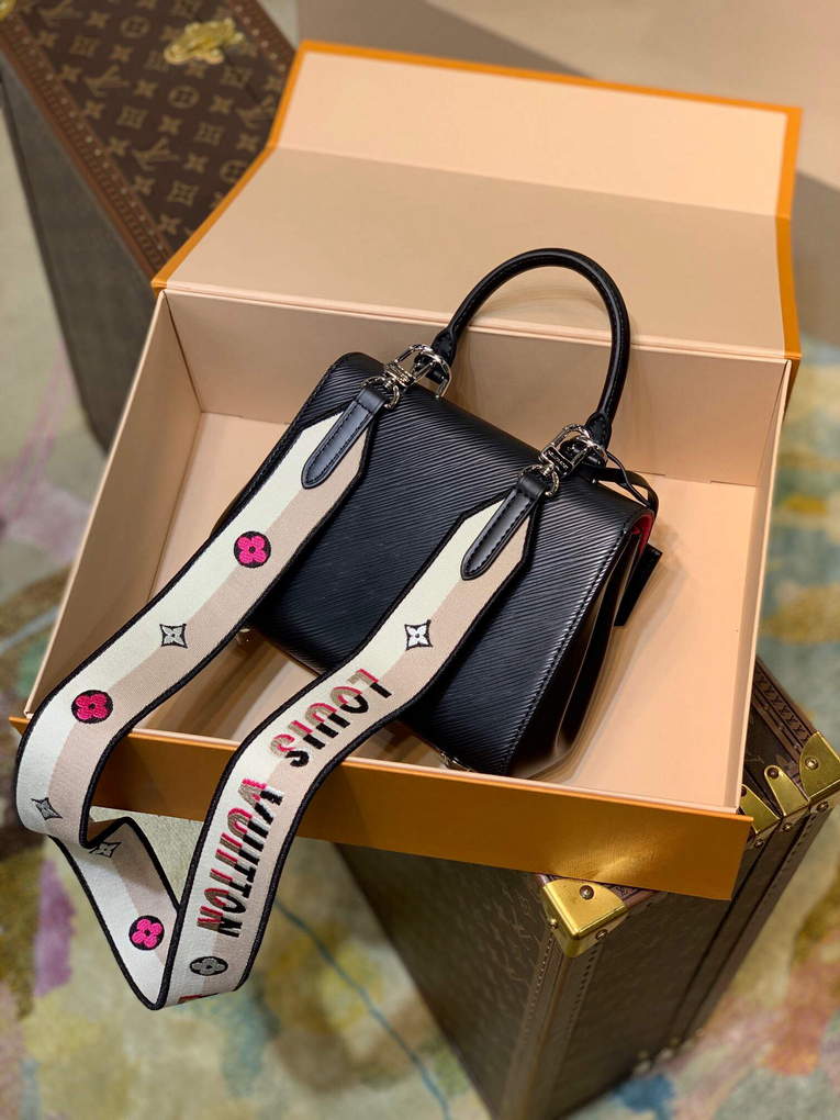 LV M58925 Louis Vuitton Cluny Mini Handbag Black - Default Title - View 2