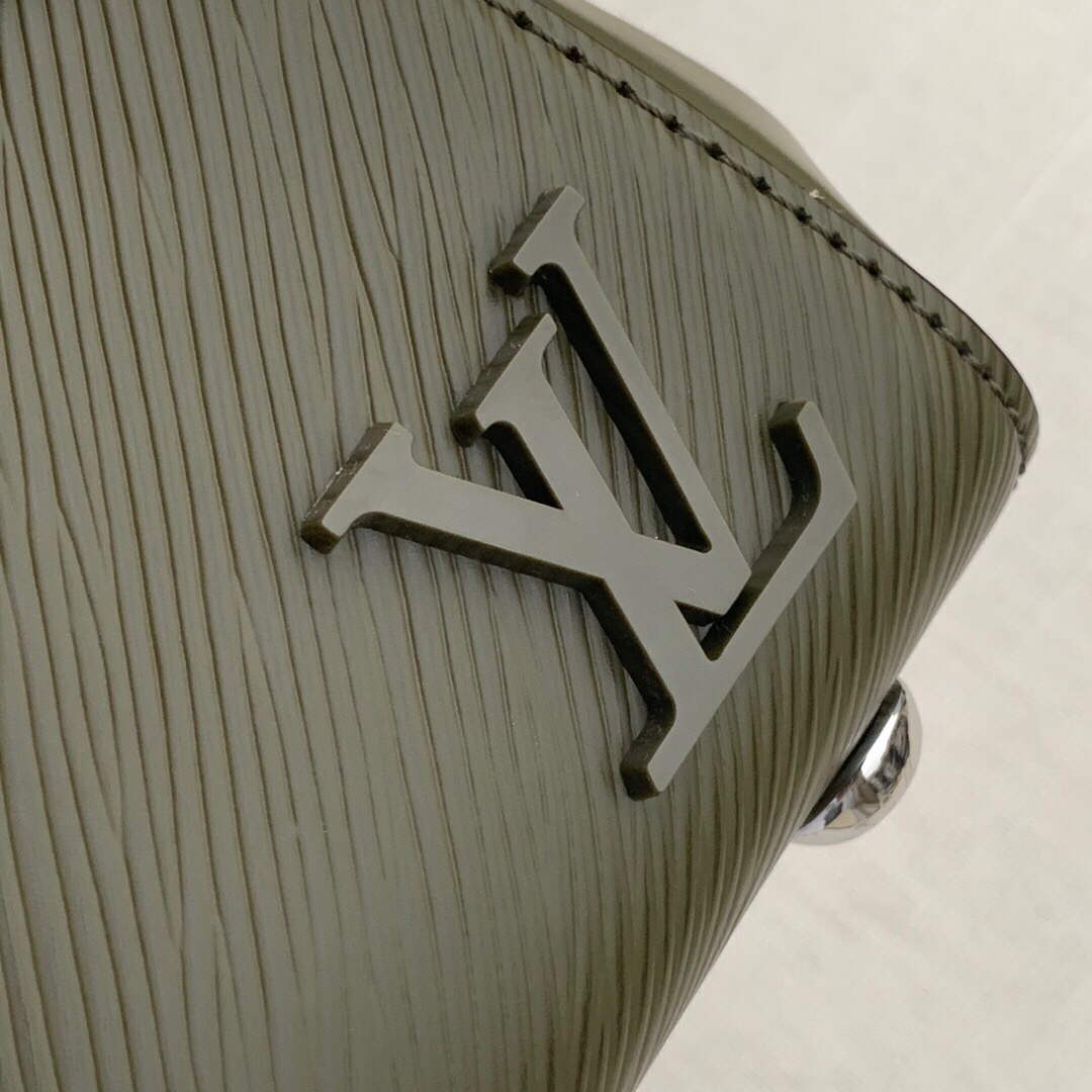 LV M58928 Louis Vuitton Cluny Mini Handbag Brown Green - Default Title - View 5