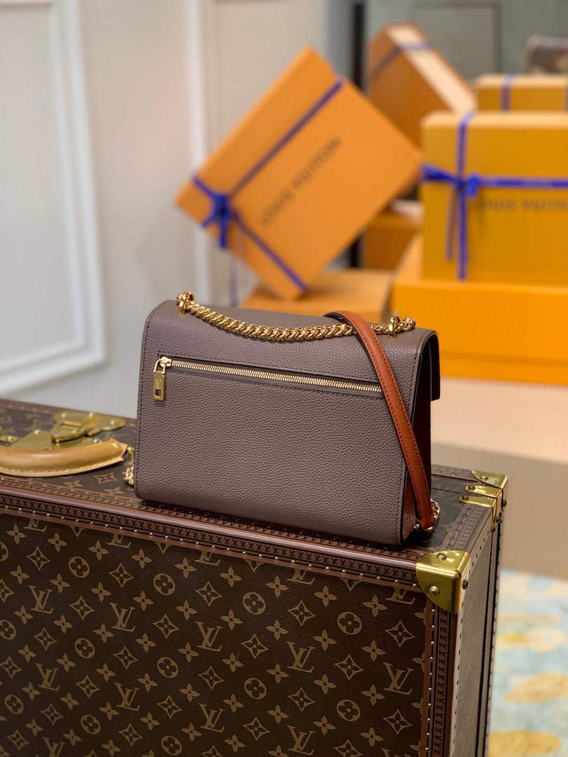 LV M58949 Louis Vuitton Mylockme Chain Bag Smokey Brown - Default Title - View 2