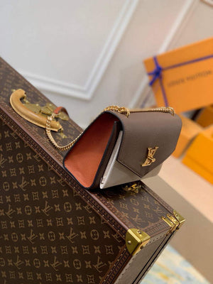 LV M58949 Louis Vuitton Mylockme Chain Bag Smokey Brown - Default Title - View 3