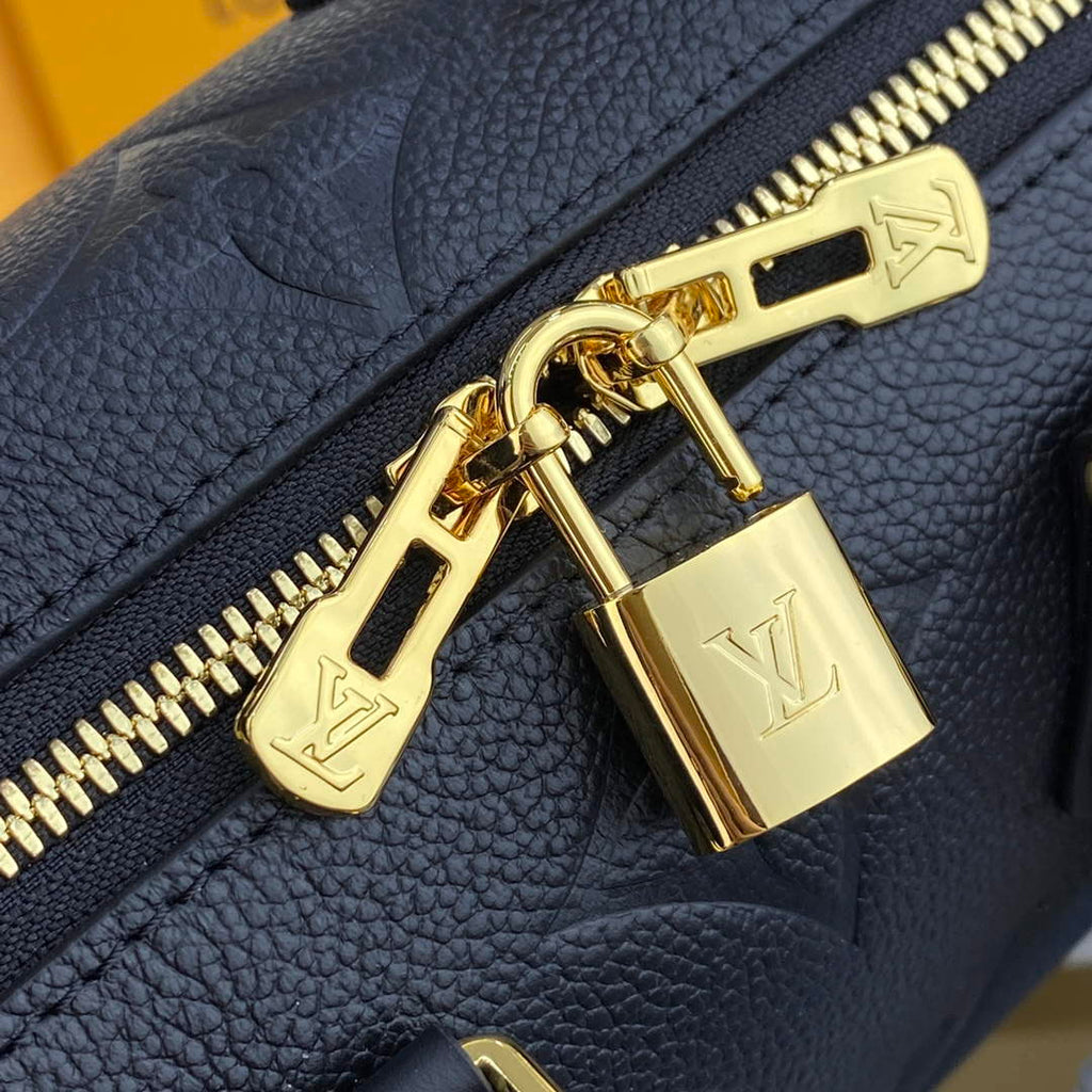 LV M58953 Louis Vuitton Speedy Bandouliere 20 Bag Black
