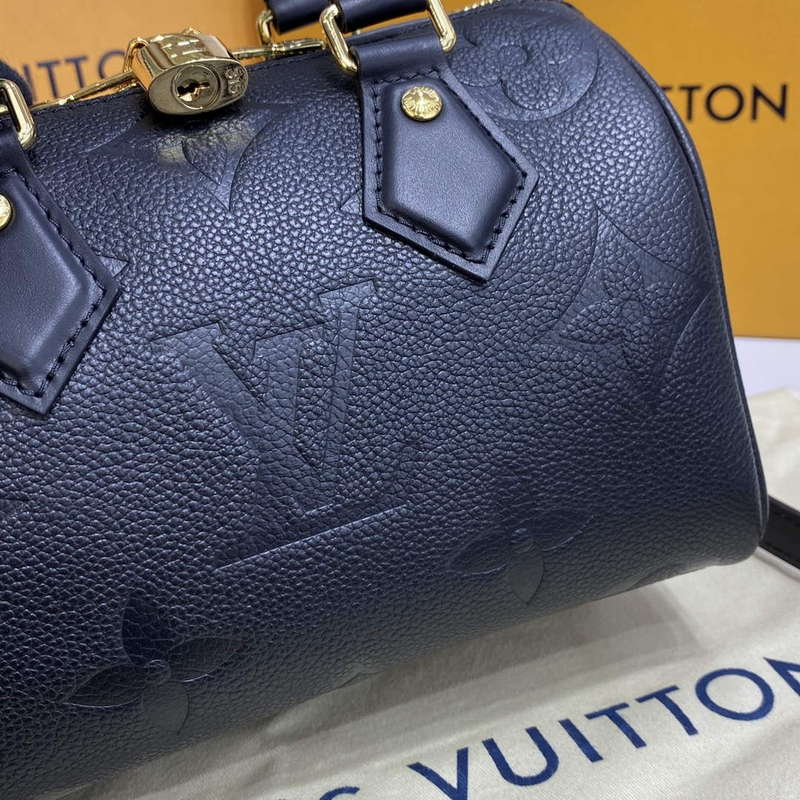 LV M58953 Louis Vuitton Speedy Bandouliere 20 Bag Black