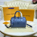 LV M58953 Louis Vuitton Speedy Bandouliere 20 Bag Blue - Default Title - View 1