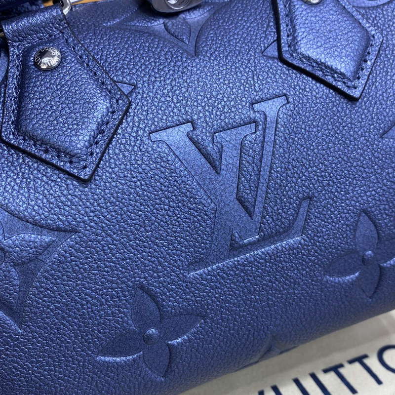 LV M58953 Louis Vuitton Speedy Bandouliere 20 Bag Blue