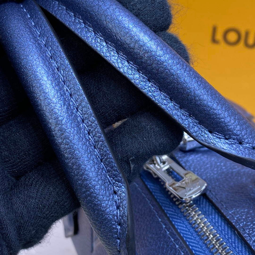 LV M58953 Louis Vuitton Speedy Bandouliere 20 Bag Blue