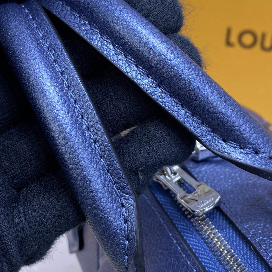 LV M58953 Louis Vuitton Speedy Bandouliere 20 Bag Blue - Default Title - View 7