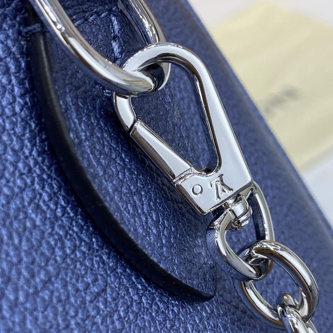 LV M58953 Louis Vuitton Speedy Bandouliere 20 Bag Blue