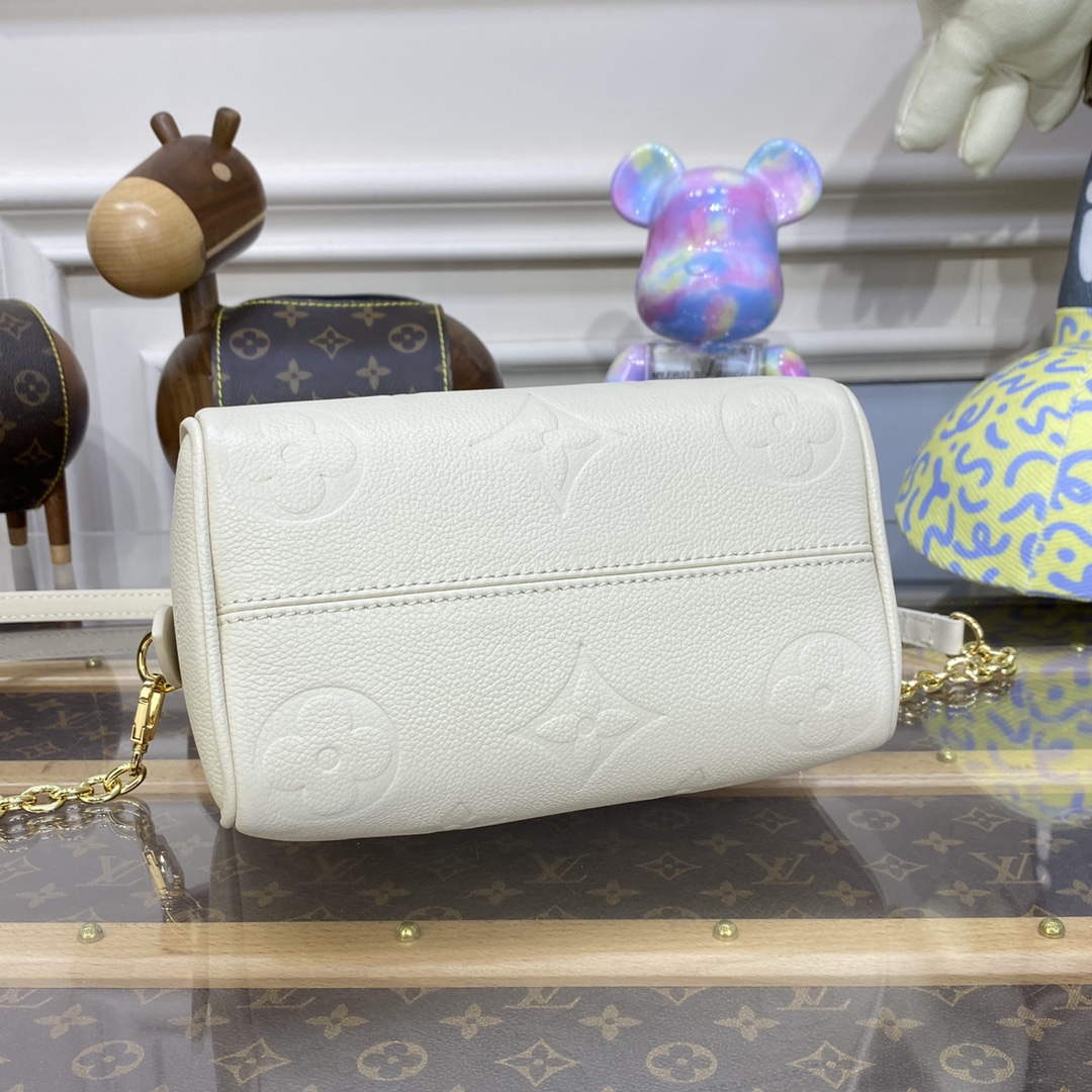 LV M58953 Louis Vuitton Speedy Bandouliere 20 Bag White - Default Title - View 4