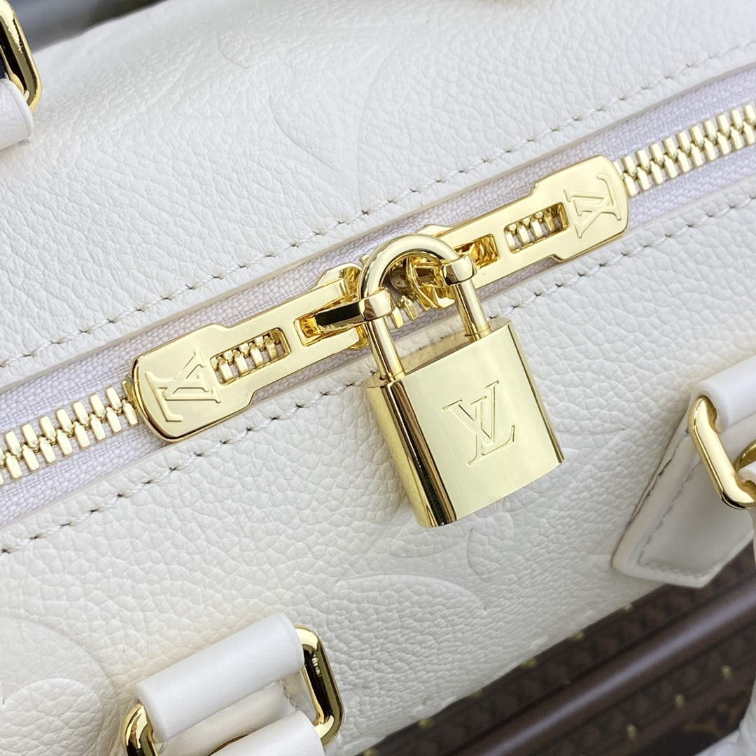 LV M58953 Louis Vuitton Speedy Bandouliere 20 Bag White - Default Title - View 5