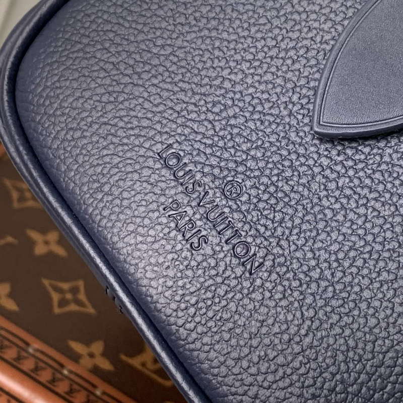 LV M58953 Louis Vuitton Speedy Bandouliere 20 Handbag Dark Blue