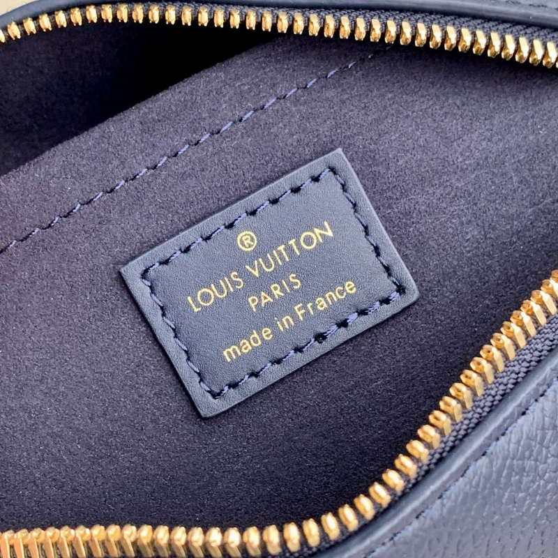 LV M58953 Louis Vuitton Speedy Bandouliere 20 Handbag Dark Blue