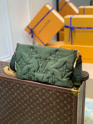 LV M58977 Louis Vuitton Maxi Multi Pochette Accessoires Bag M58980 Green and Pink - Default Title - View 3