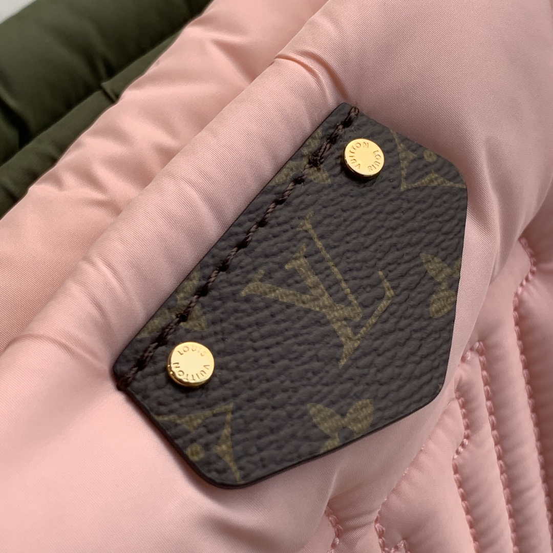 LV M58977 Louis Vuitton Maxi Multi Pochette Accessoires Bag M58980 Green and Pink - Default Title - View 6