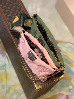 LV M58977 Louis Vuitton Maxi Multi Pochette Accessoires Bag M58980 Green and Pink - Default Title - View 8