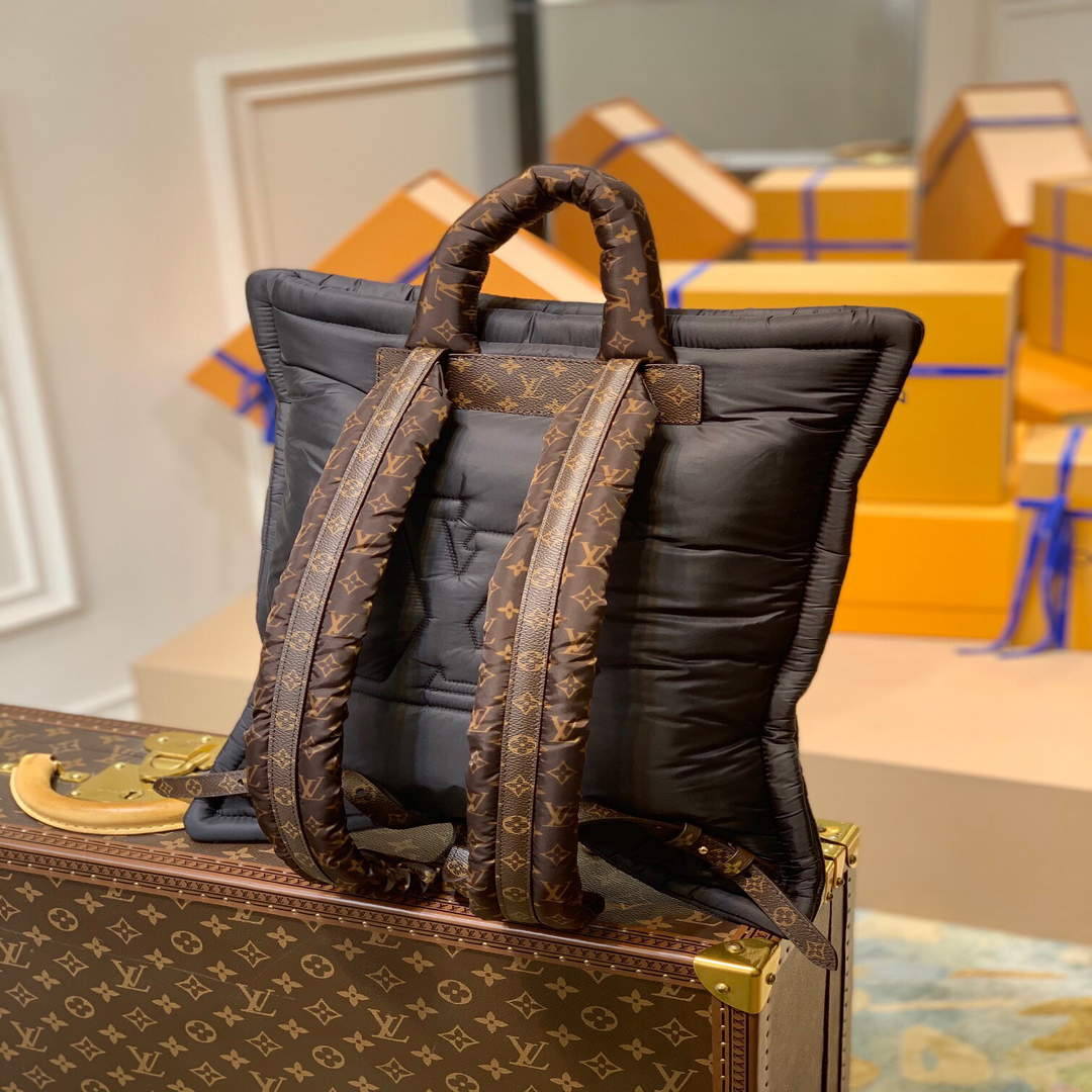 LV M58981 Louis Vuitton New Backpack Black - Default Title - View 2