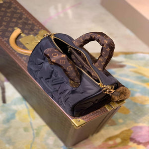 LV M59008 Louis Vuitton Speedy Bandouliere 25 Bag M59009 Black - Default Title - View 8