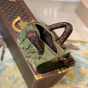 LV M59009 Louis Vuitton Speedy Bandouliere 25 Bag M59008 Khaki Green - Default Title - View 8