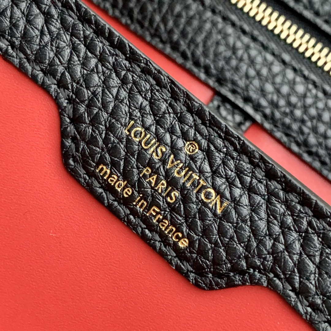 LV M59021 Louis Vuitton Capucines BB Handbag Black - Default Title - View 7