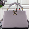 LV M59066 Louis Vuitton Capucines BB Handbag Taro Purple - Default Title - View 1