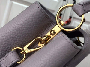 LV M59066 Louis Vuitton Capucines BB Handbag Taro Purple - Default Title - View 6
