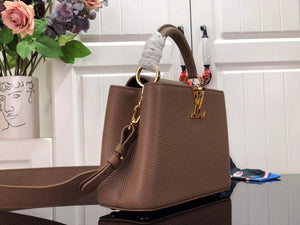 LV M59066 Louis Vuitton Capucines BB Handbag Light Brown - Default Title - View 2