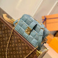 LV M59115 Louis Vuitton M59116 Troca PM Shoulder Bag Glacier Blue