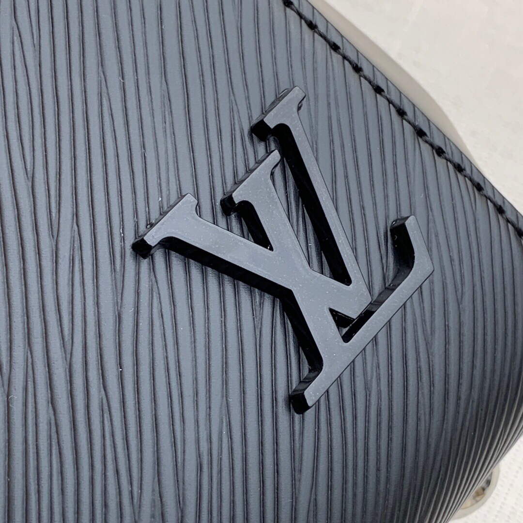 LV M59134 Louis Vuitton Cluny BB Handbag Black - Default Title - View 5