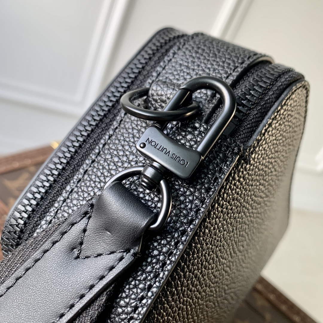 LV M59161 Louis Vuitton Alpha Wearable Wallet Black - Default Title - View 7