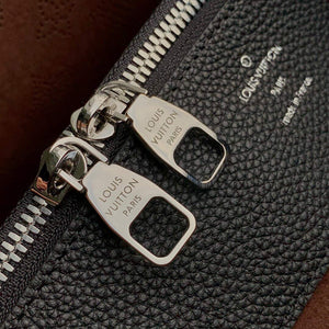 LV M59200 Louis Vuitton Bella Tote Mahina Black - Default Title - View 6