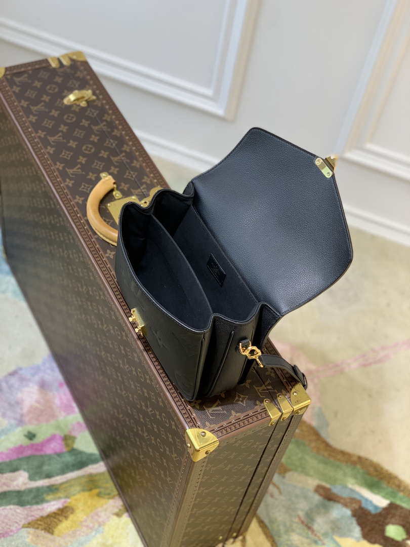 LV M59211 Louis Vuitton Empreinte Pochette Metis M41487 Black