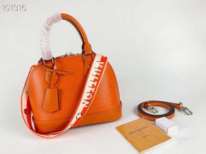 LV M59217 Louis Vuitton Alma BB Epi Handbag Orange - Default Title - View 2