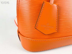 LV M59217 Louis Vuitton Alma BB Epi Handbag Orange - Default Title - View 4