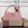 LV M59268 Louis Vuitton Capucines Mini Handbag M59269 Rose - Default Title - View 1