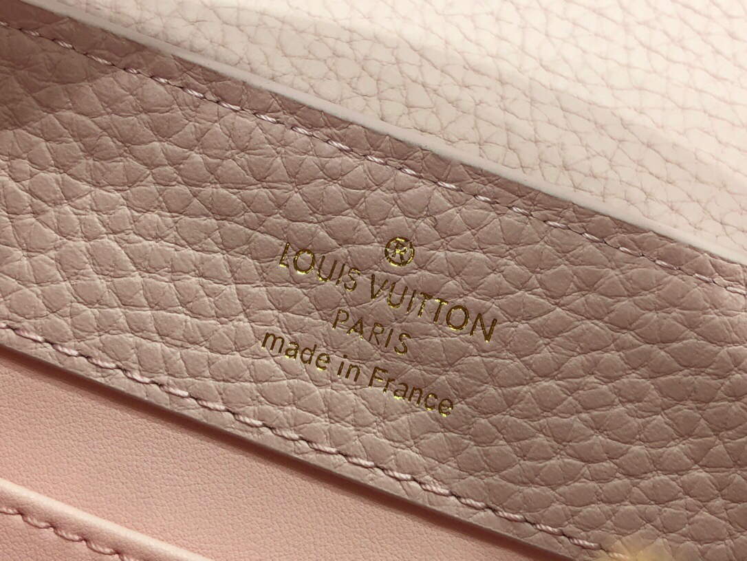 LV M59268 Louis Vuitton Capucines Mini Handbag M59269 Rose - Default Title - View 8