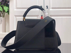 LV M59269 Louis Vuitton Capucines BB Handbag Black - Default Title - View 3