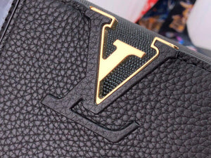 LV M59269 Louis Vuitton Capucines BB Handbag Black - Default Title - View 4