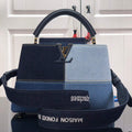 LV M59269 Louis Vuitton Capucines BB Handbag Blue - Default Title - View 1