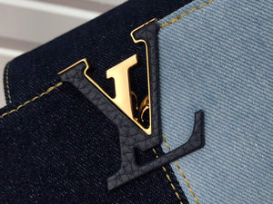 LV M59269 Louis Vuitton Capucines BB Handbag Blue - Default Title - View 4