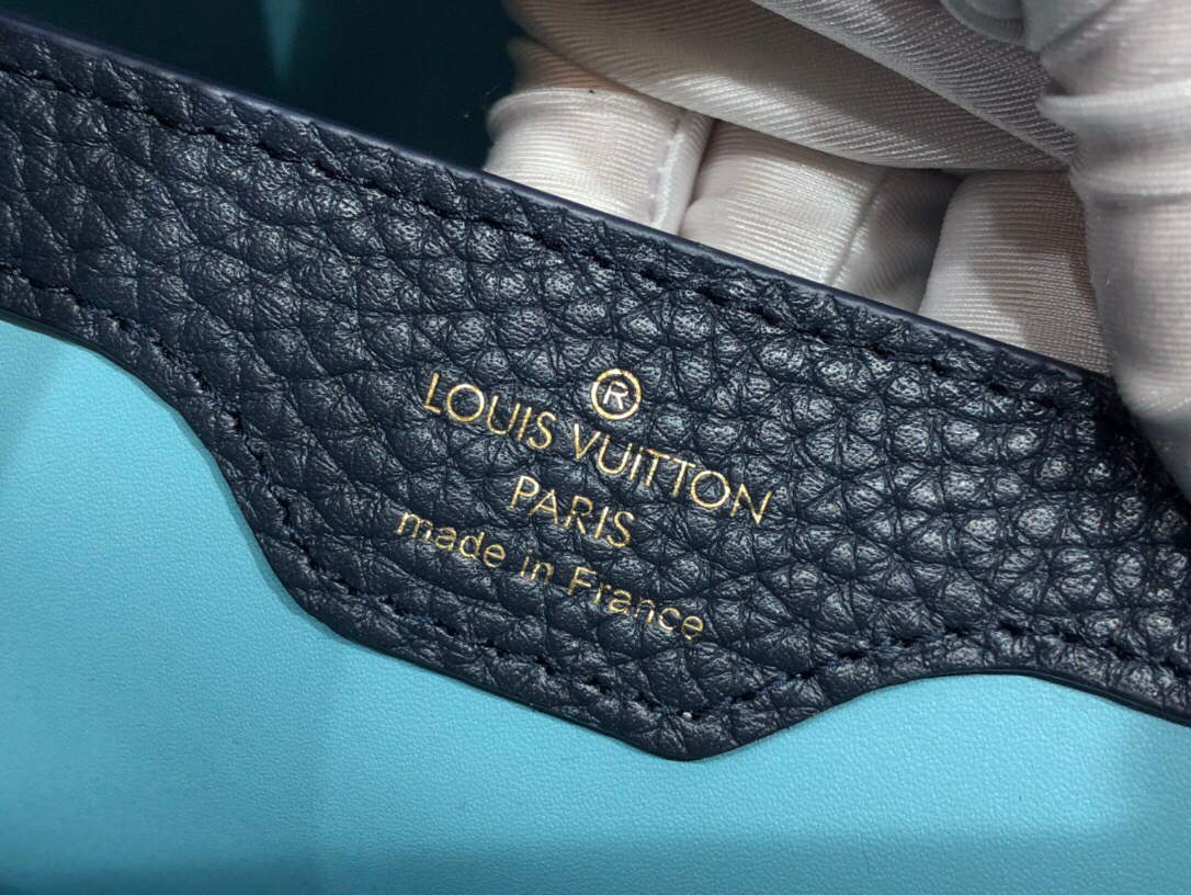 LV M59269 Louis Vuitton Capucines BB Handbag Blue - Default Title - View 8