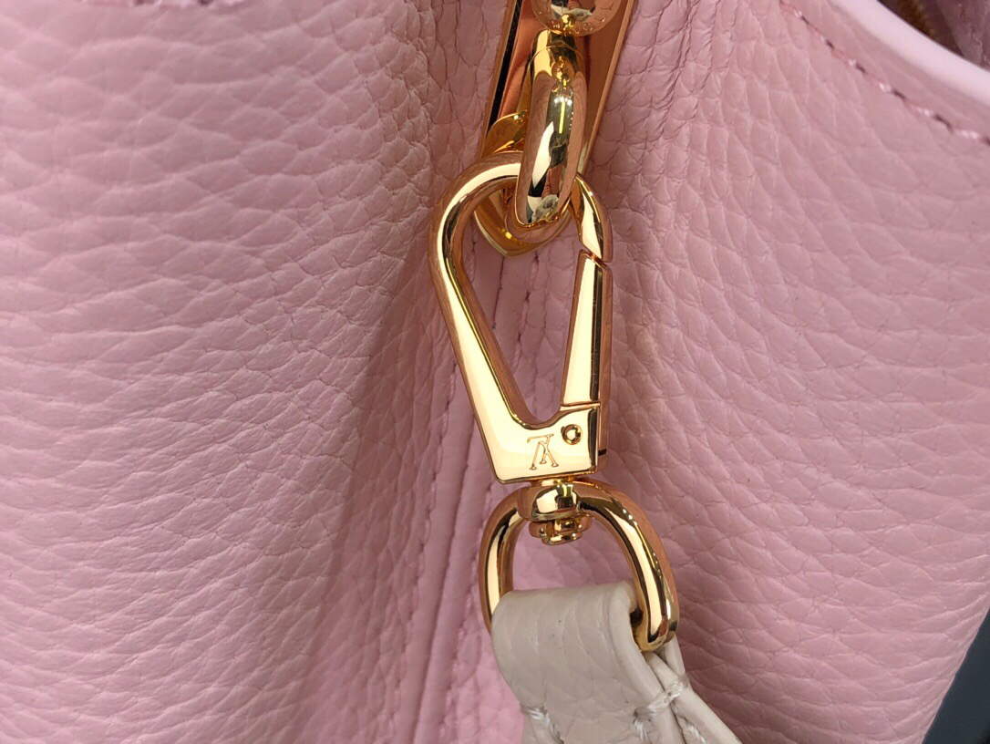 LV M59269 Louis Vuitton Capucines BB Handbag Rose - Default Title - View 6
