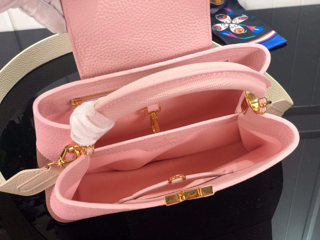LV M59269 Louis Vuitton Capucines BB Handbag Rose - Default Title - View 8