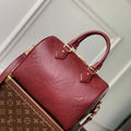 LV M59273 Louis Vuitton Speedy Bandouliere 25 Handbag Wine Red - Default Title - View 1