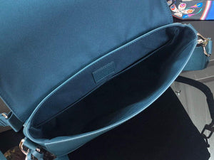 LV M59327 Louis Vuitton New Messenger Bag Blue - Default Title - View 9