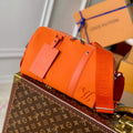 LV M59328 Louis Vuitton City Keepall Bag Orange - Default Title - View 1