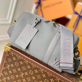 LV M59328 Louis Vuitton City Keepall Bag Gray - Default Title - View 1