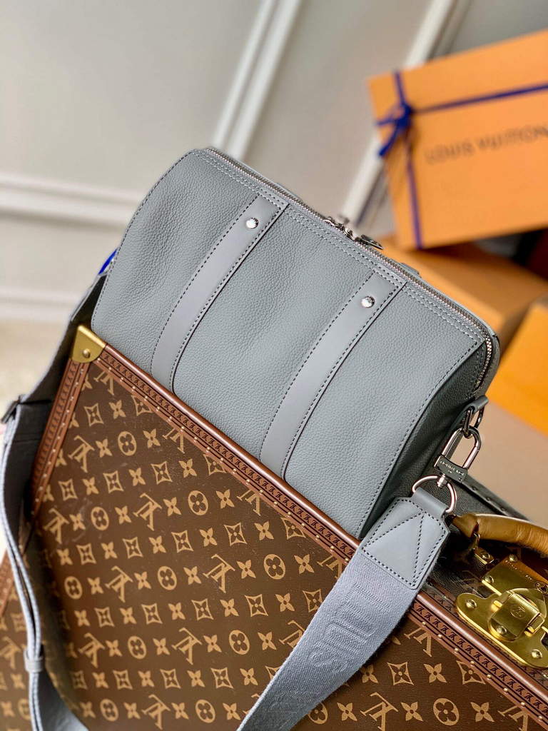 LV M59328 Louis Vuitton City Keepall Bag Gray - Default Title - View 2